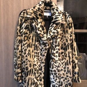 frame cheetah coat